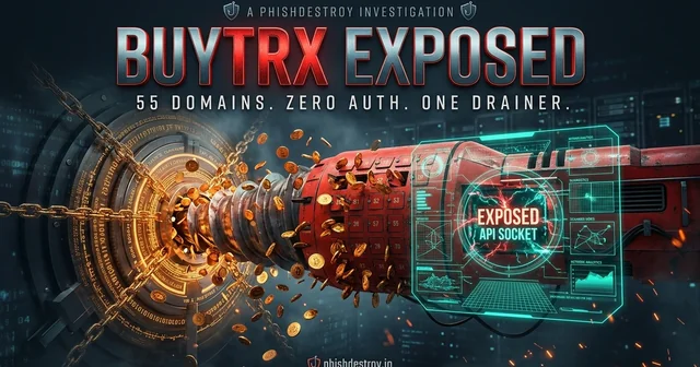 BUYTRX Exposed: 55 Domains & TRON Approval Drainer