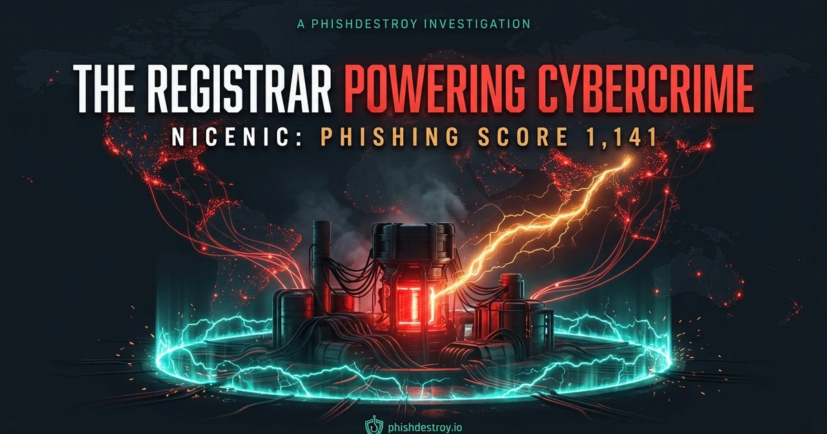 NiceNIC Investigation: ICANN Registrar Enabling Cybercrime