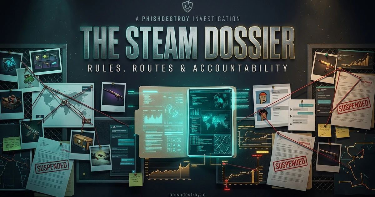 The Steam Dossier: Rules, Routes and Accountability