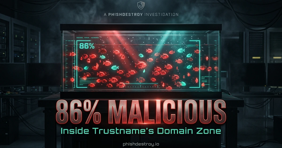 TrustName kayıt kuruluşu kanıtları — %86’sı kötü amaçlı