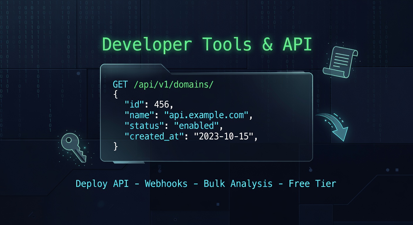 API инструментов для разработчиков PhishDestroy