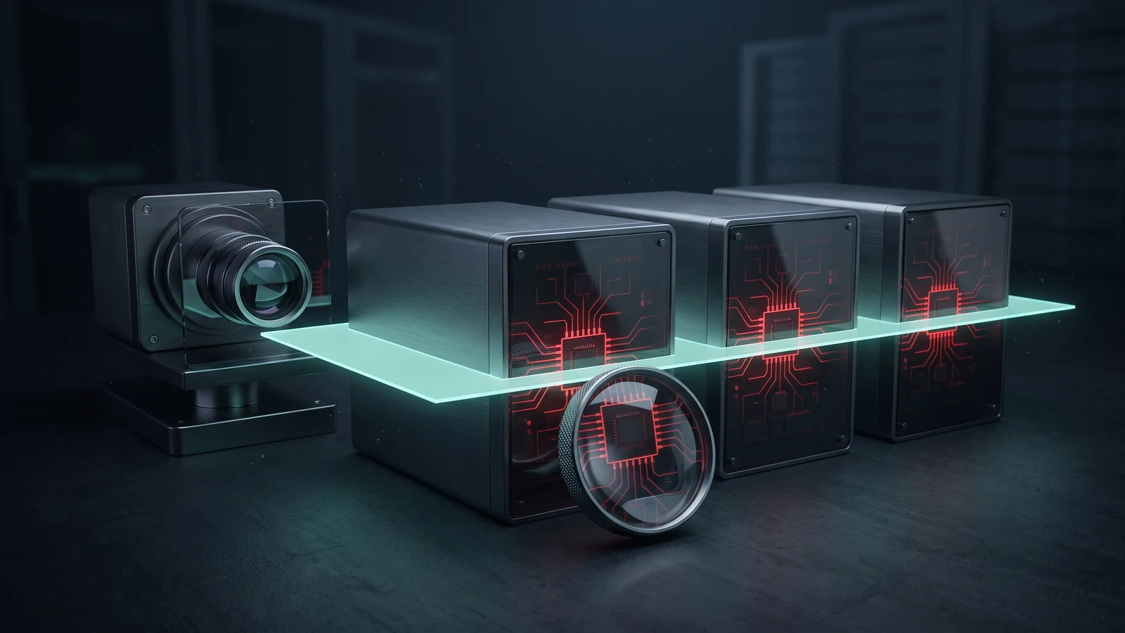 A scanner revealing the same technical fingerprint in several servers