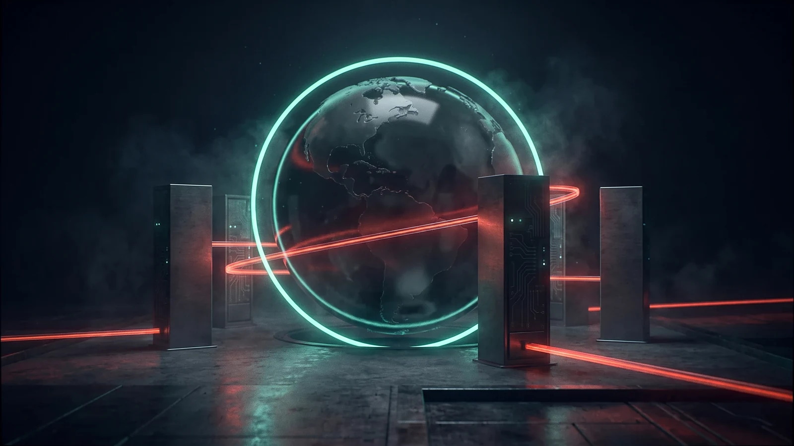 Malicious traffic infrastructure distributed around the world