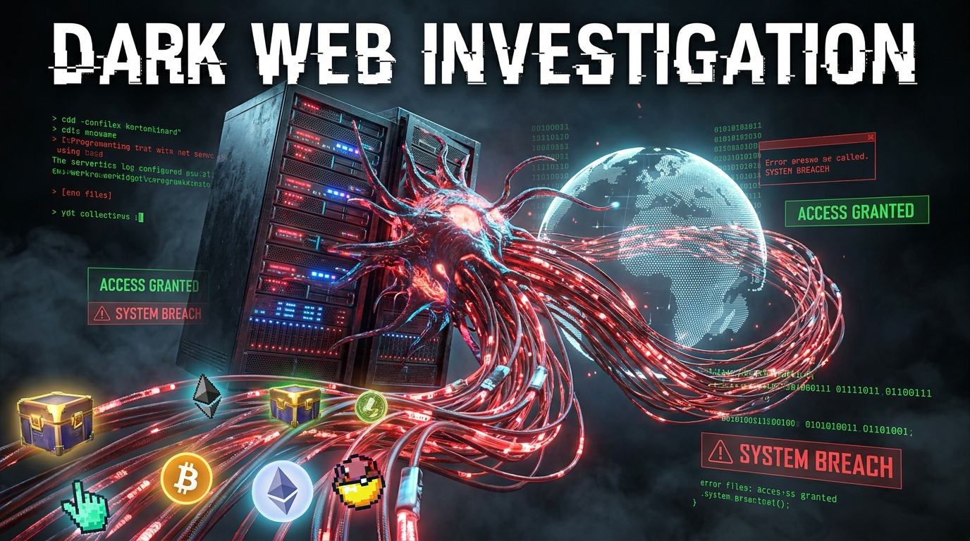 Dark Web Investigation: Steam account theft at industrial scale