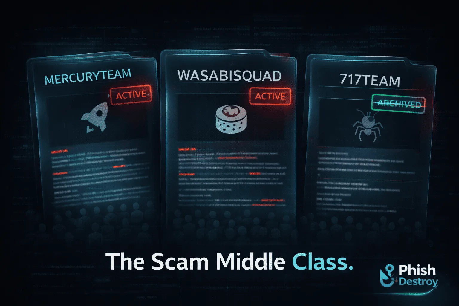 Scam Teams Compared: MercuryTeam, WasabiSquad, 717Team