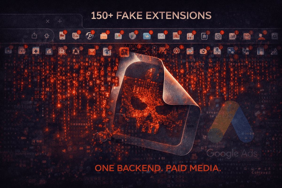150+ Fake Mozilla Extensions: One Backend, One Network