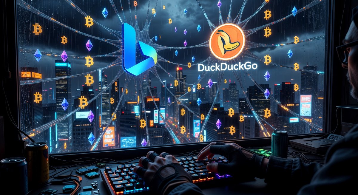 SEO Hijack: Crypto scammers exploit Bing & DuckDuckGo