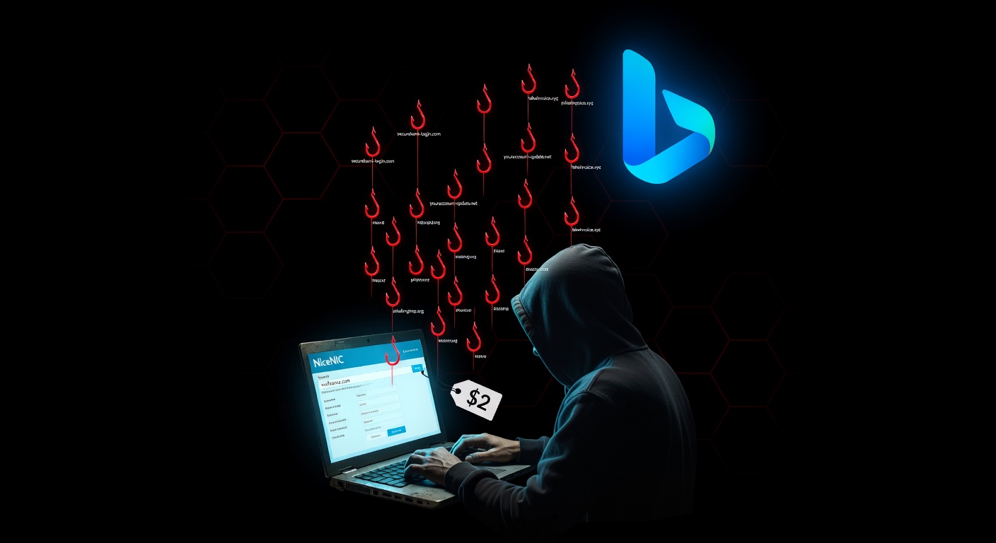 1人の運営者、26のフィッシングの仕掛け、チェックを行わない1つの検索エンジン