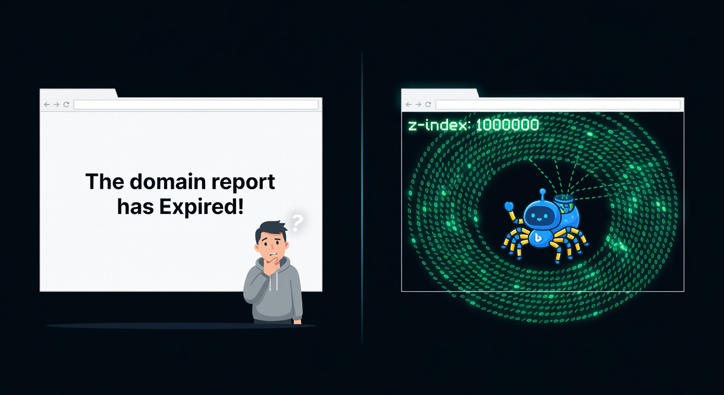 ユーザーに表示される内容とBingbotに認識される内容の違い――クローキングの壁