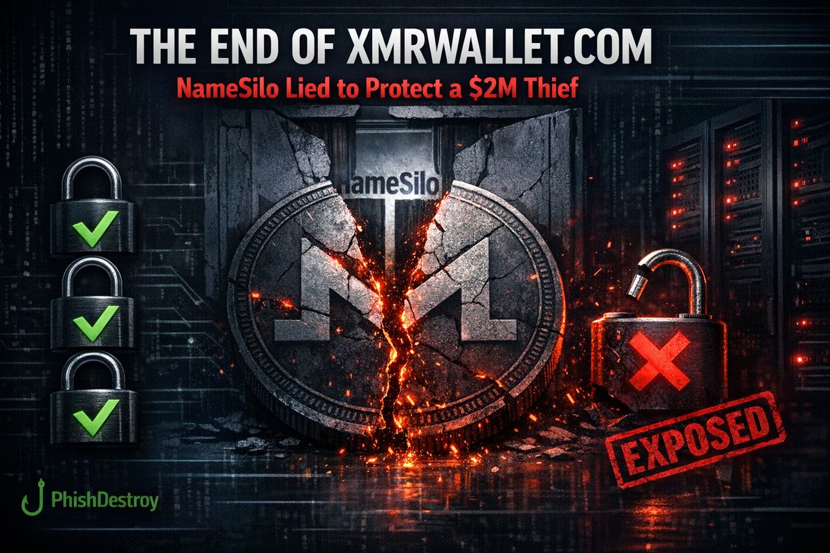 The End of xmrwallet.com: NameSilo Exposed