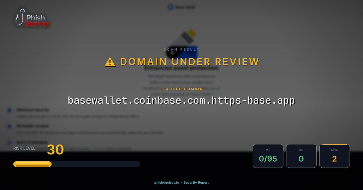 basewallet.coinbase.com.https-base.app phishing report — threat analysis by PhishDestroy