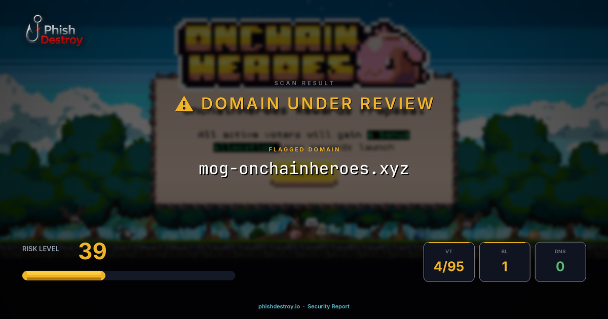 mog-onchainheroes.xyz phishing report — threat analysis by PhishDestroy