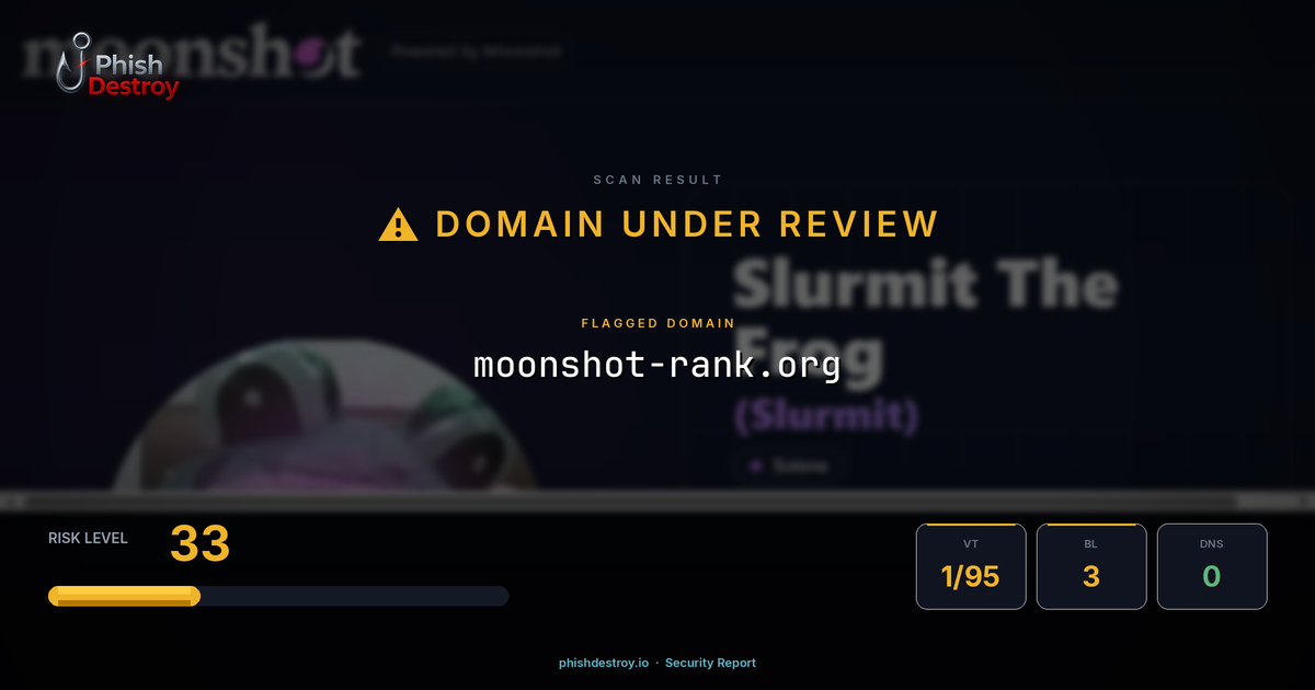moonshot-rank.org phishing report — threat analysis by PhishDestroy