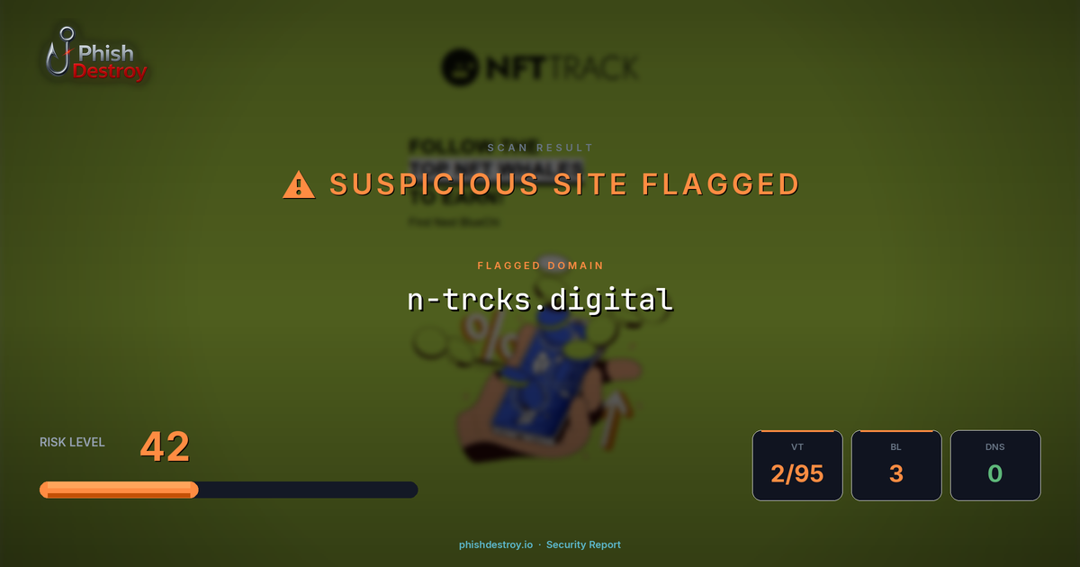 n-trcks.digital phishing report — threat analysis by PhishDestroy