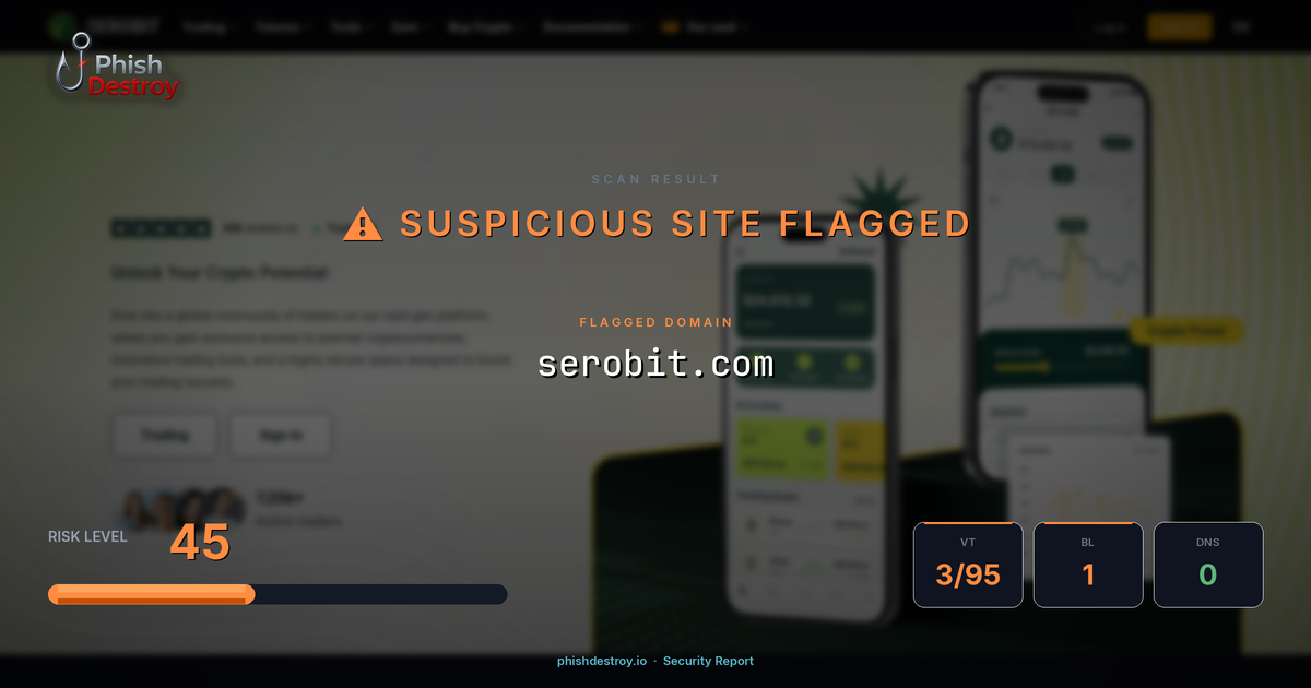 serobit.com phishing report — threat analysis by PhishDestroy