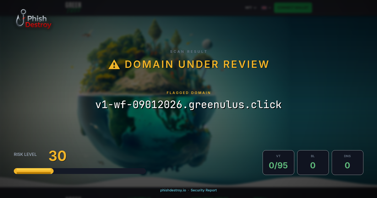 v1-wf-09012026.greenulus.click phishing report — threat analysis by PhishDestroy