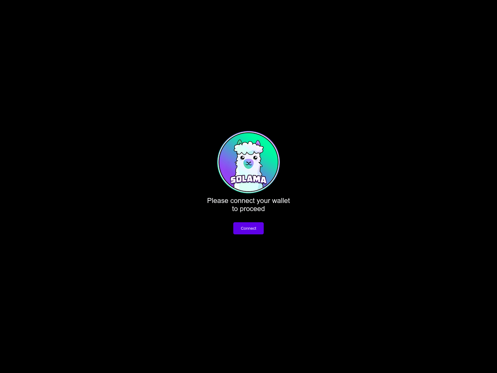 Screenshot of solamacoin.org