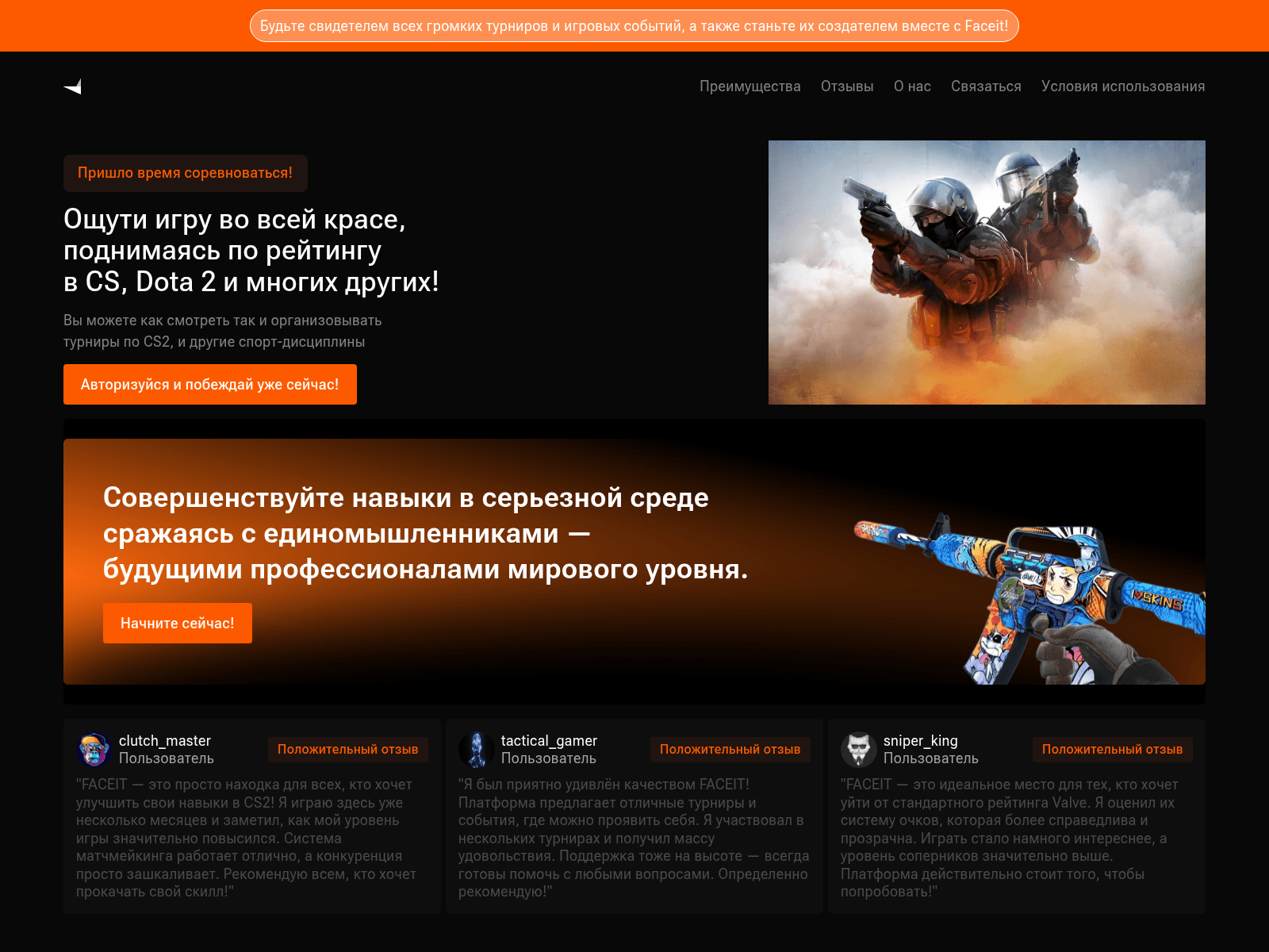 Screenshot of ffaceitt.com