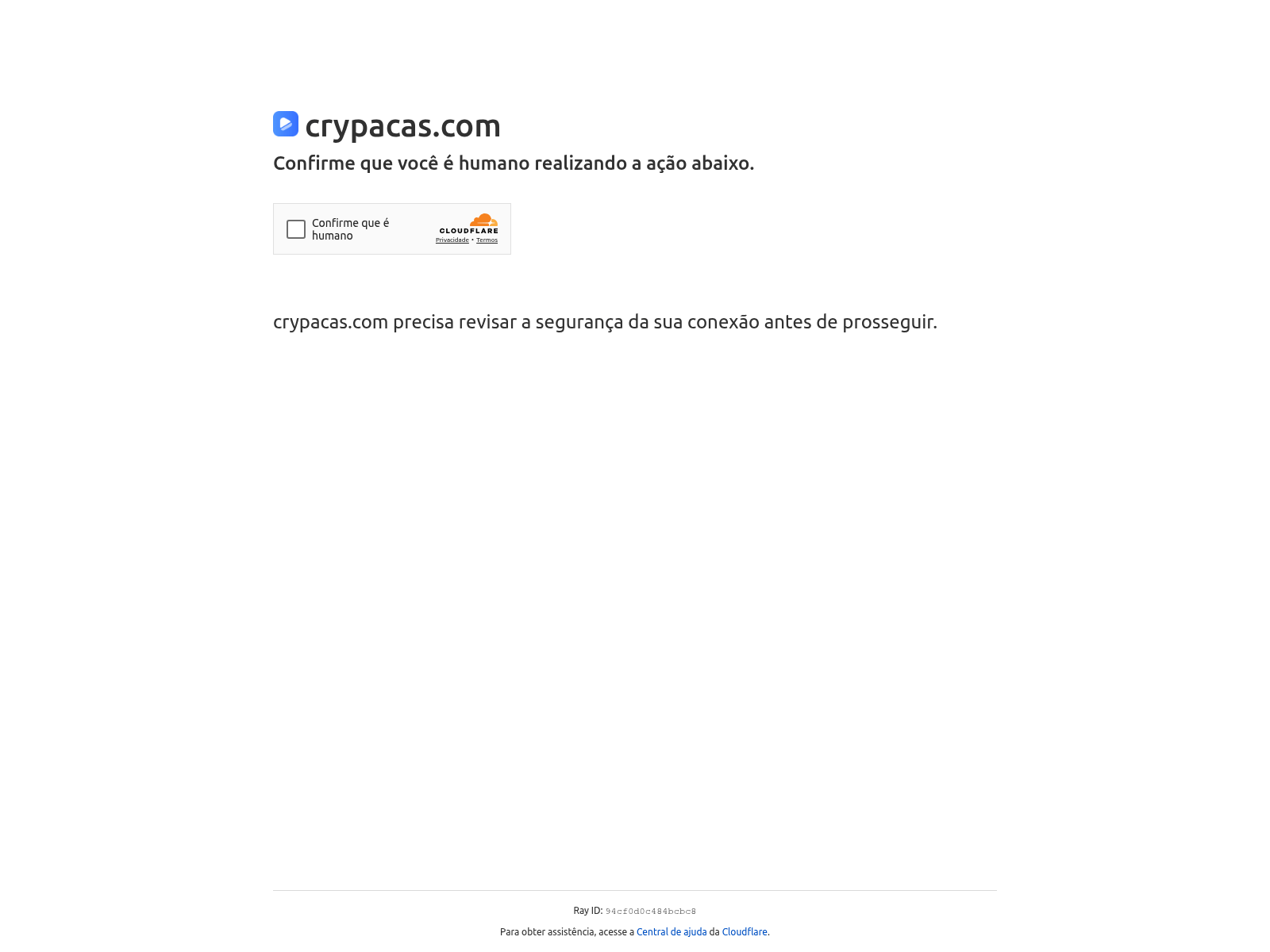 Screenshot of crypacas.com