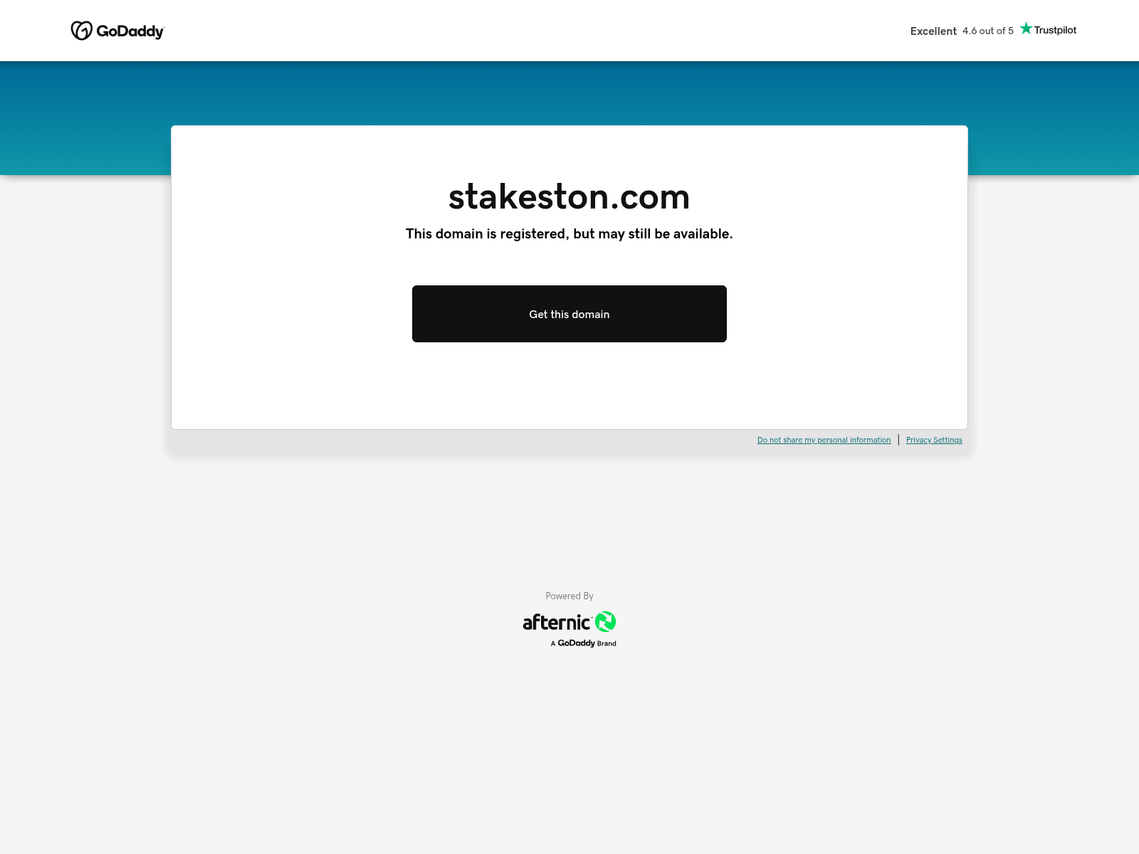Screenshot of stakeston.com