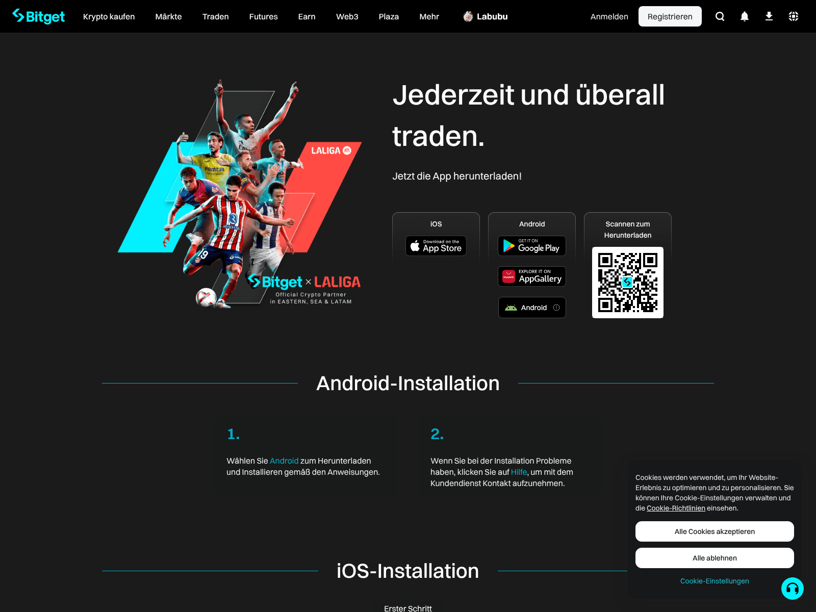 Screenshot of probitget.com