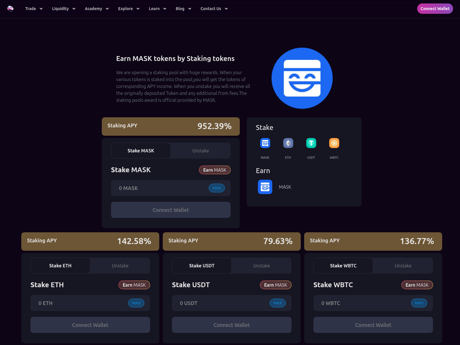 Screenshot of mask-sushi.pro