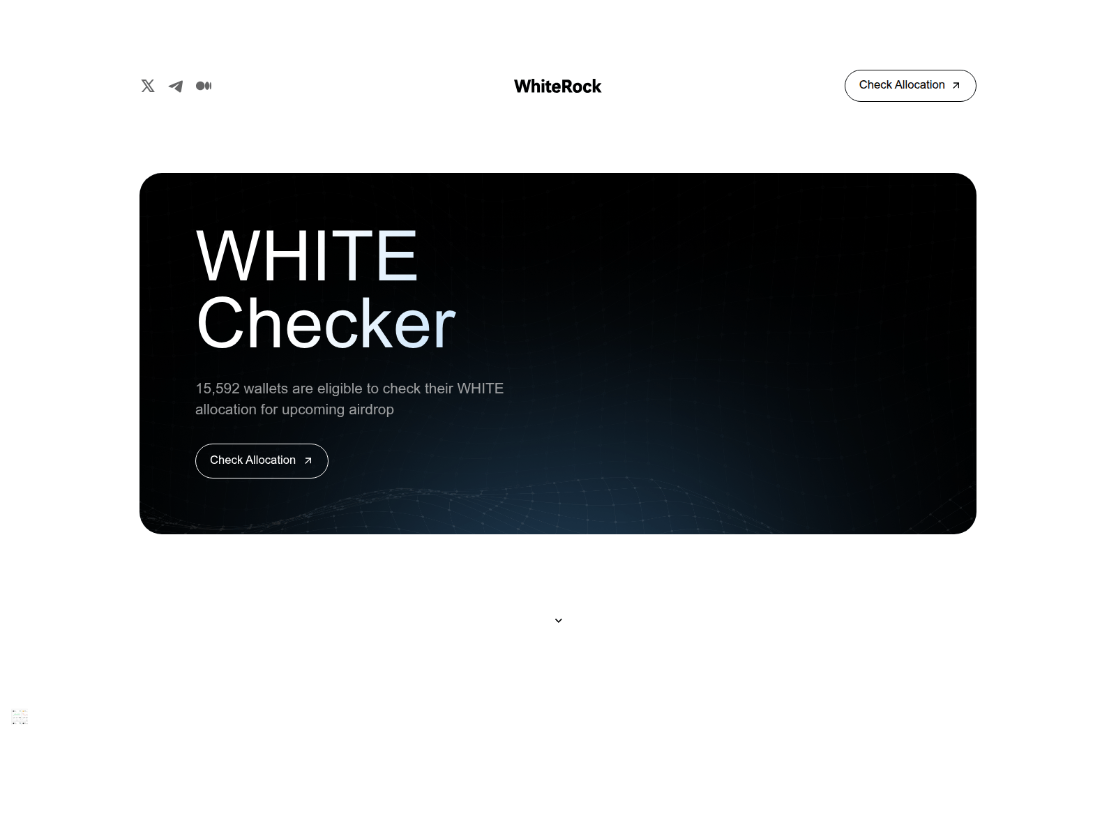 Forensic screenshot of checker-whiterock.com