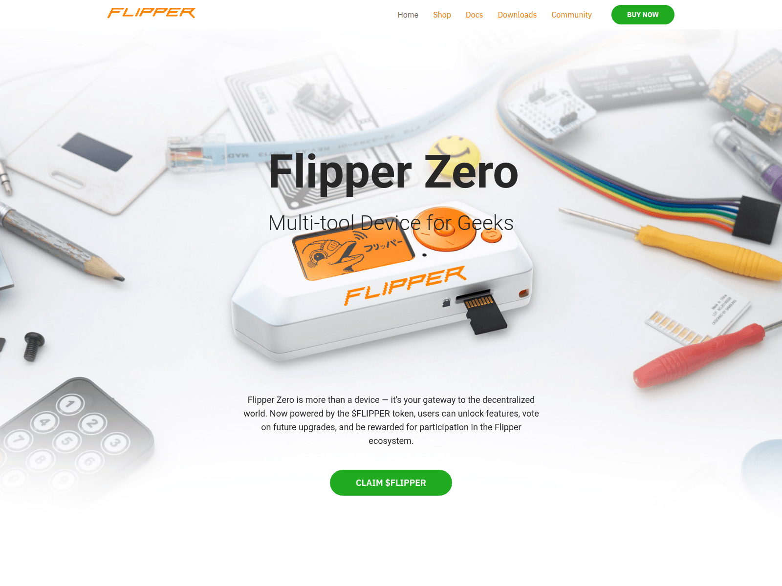 Screenshot of token-flipperz.com