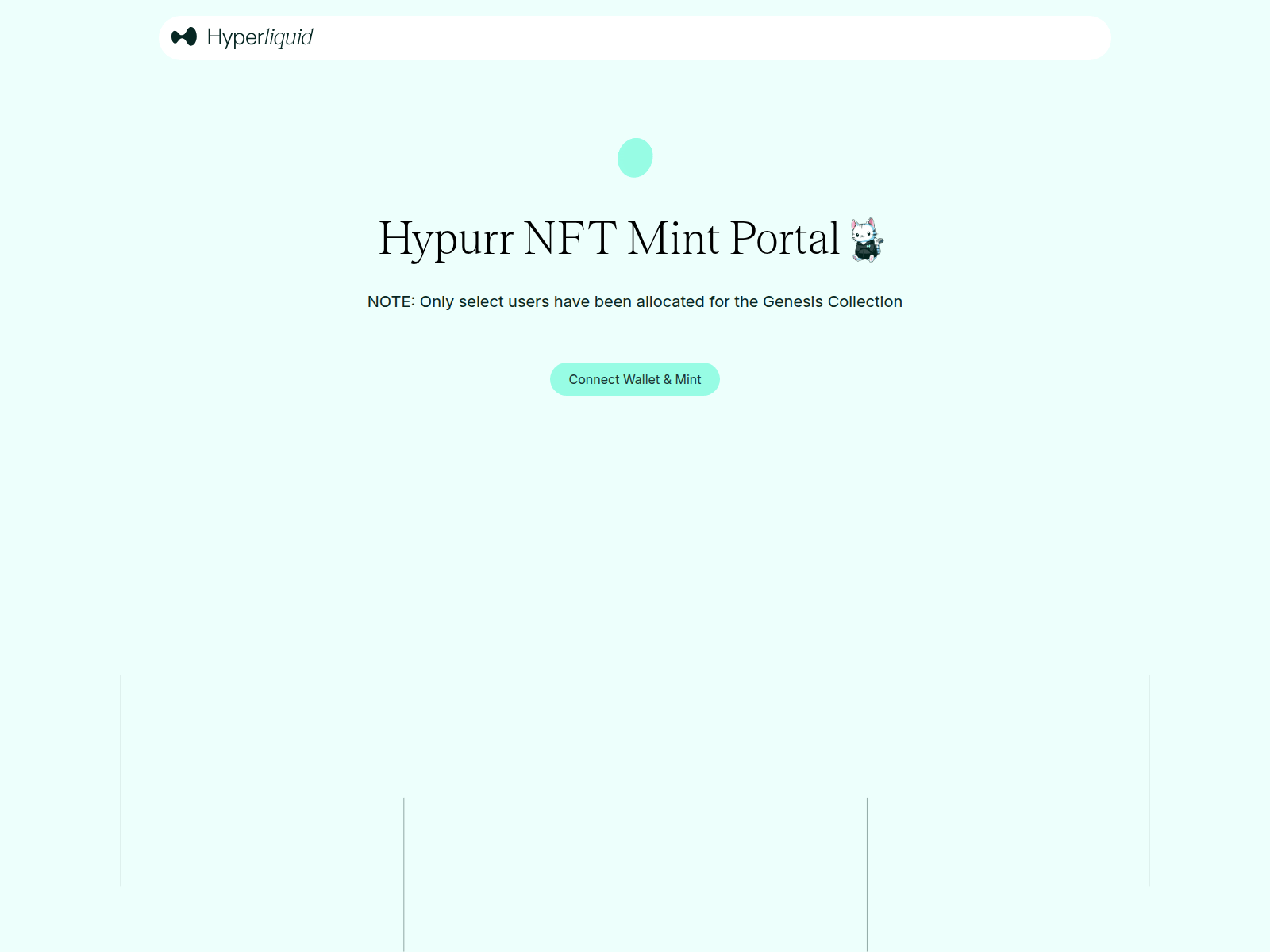 Screenshot of mint.hypurrnfts.org