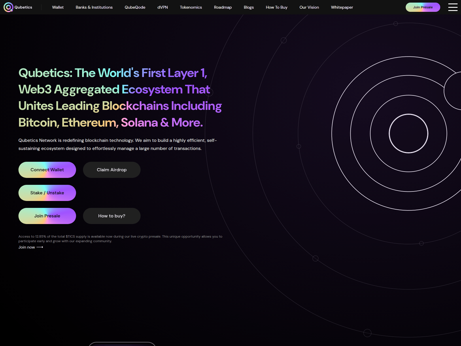 Screenshot of qubetlcsreward.xyz