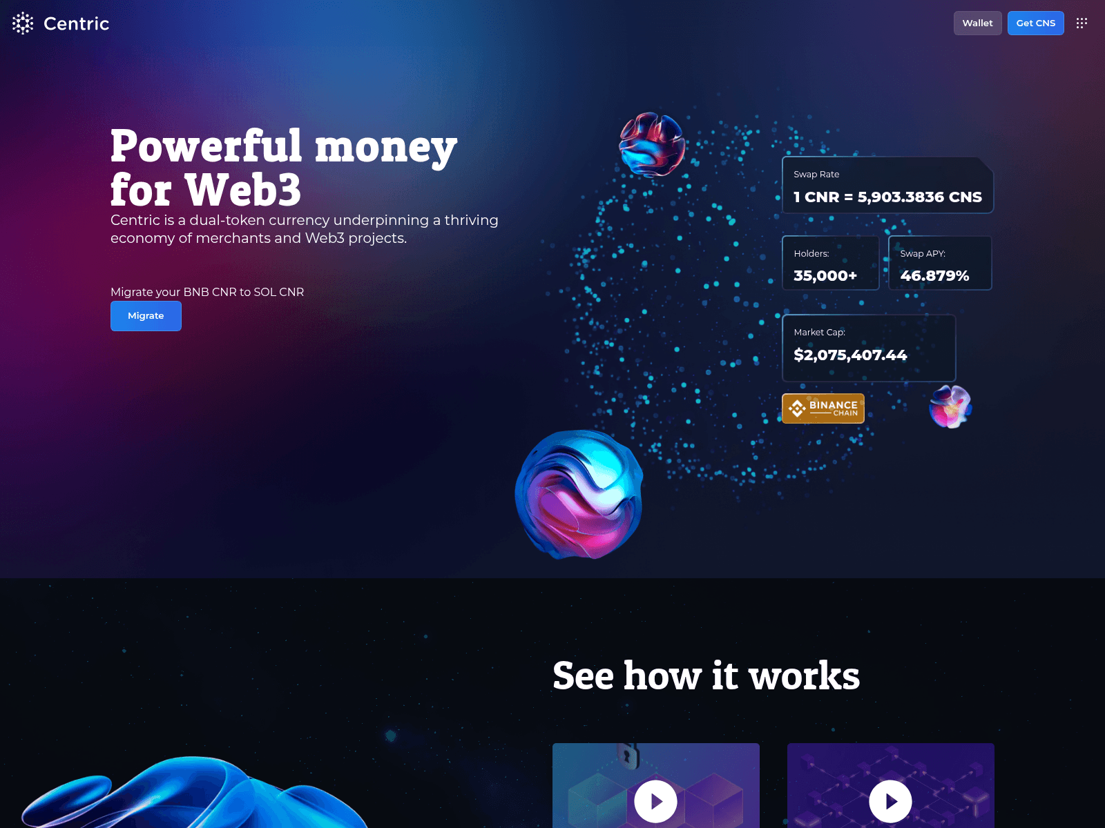 Screenshot of centricsol-migration.com