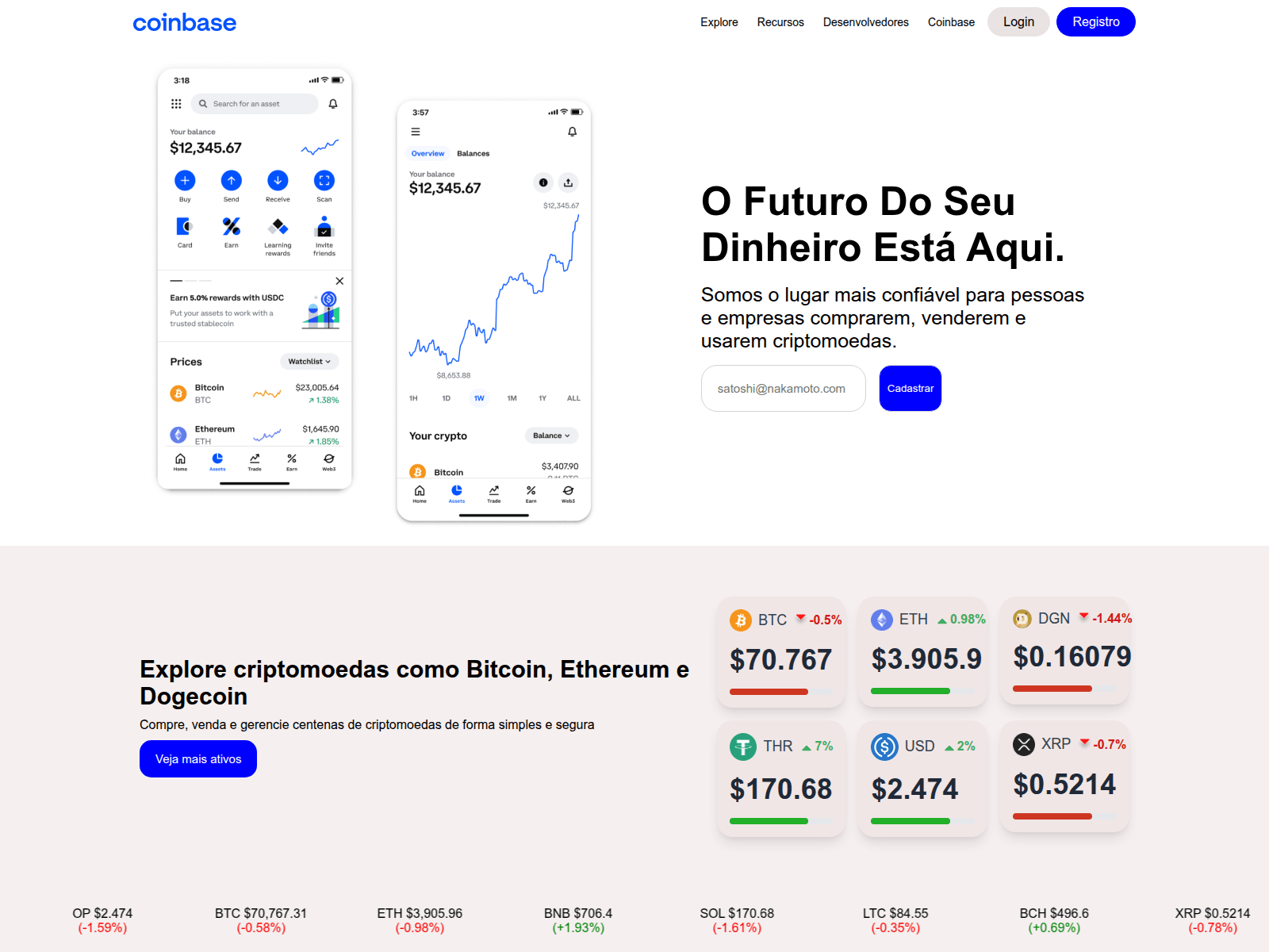 Screenshot of projeto-coinbase.vercel.app
