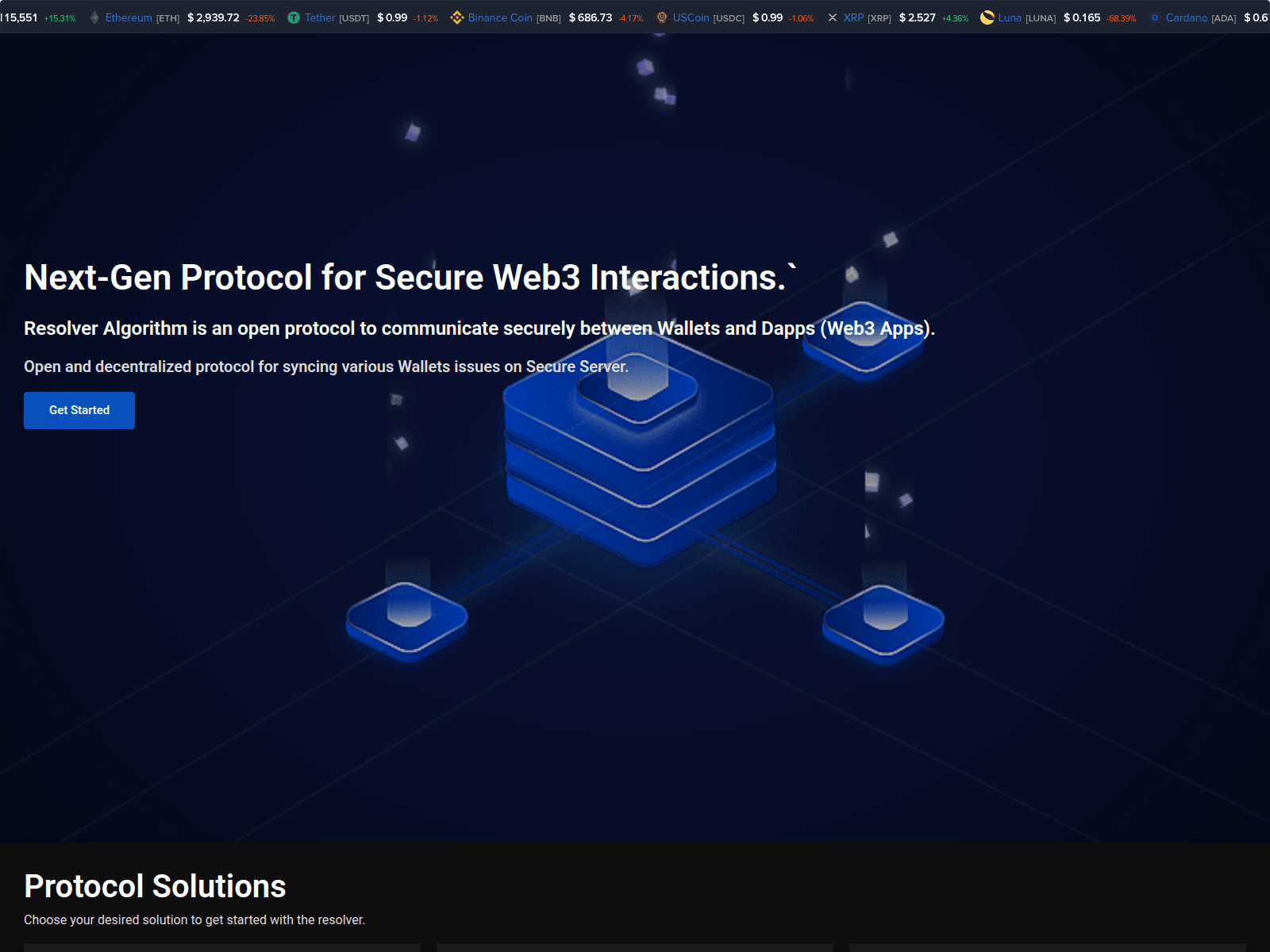 Screenshot of serverresolvepanel.com