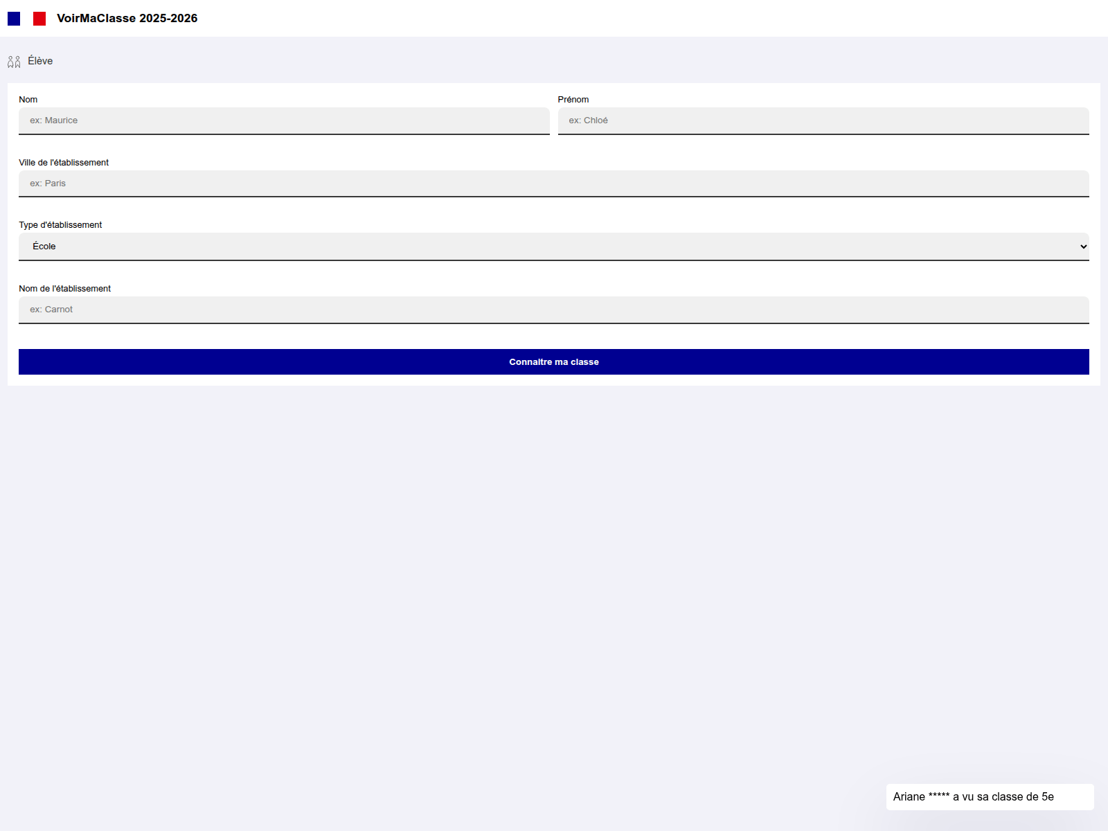 Screenshot of voirmaclasse.top