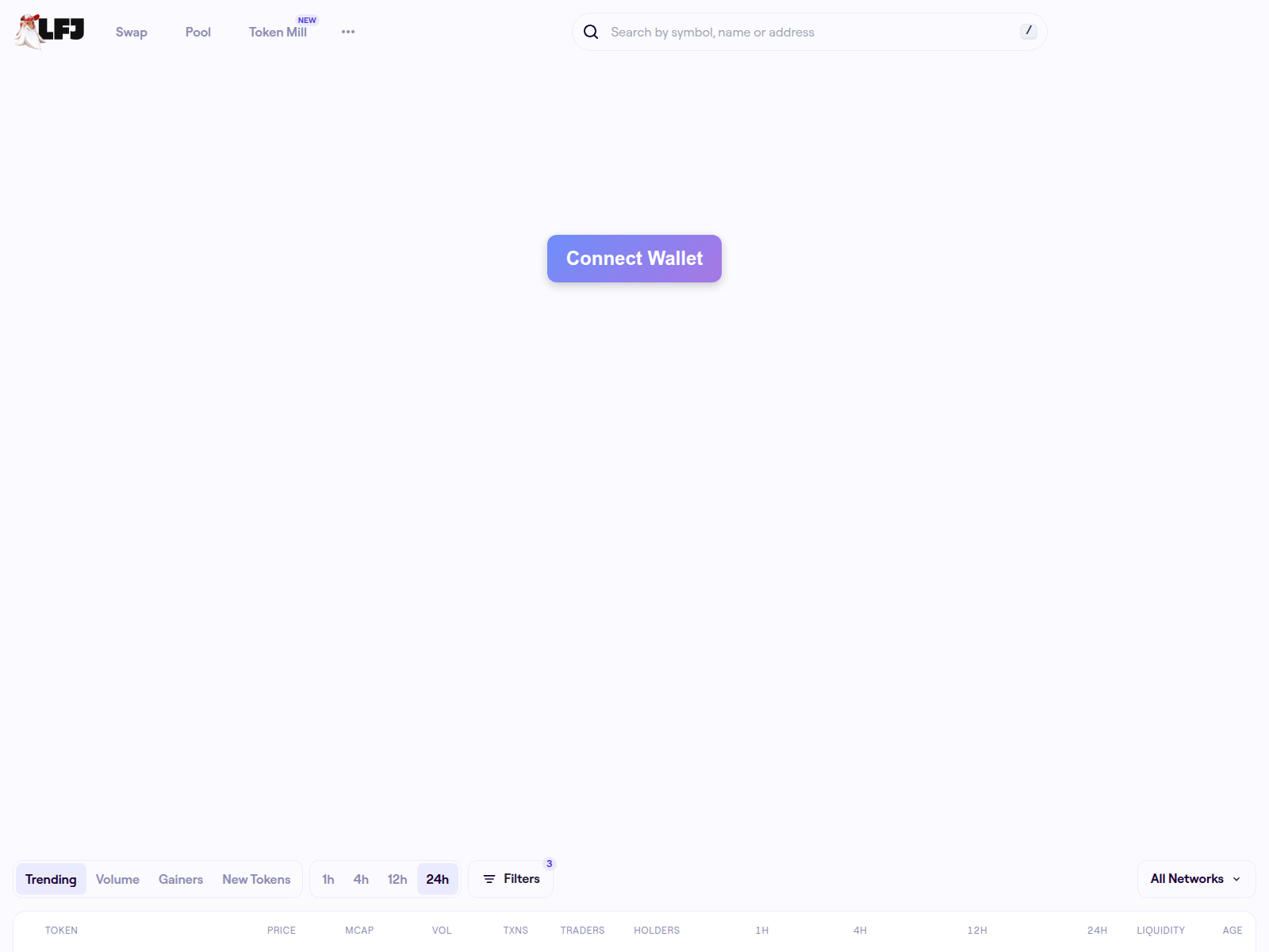 Screenshot of lfj-register.xyz