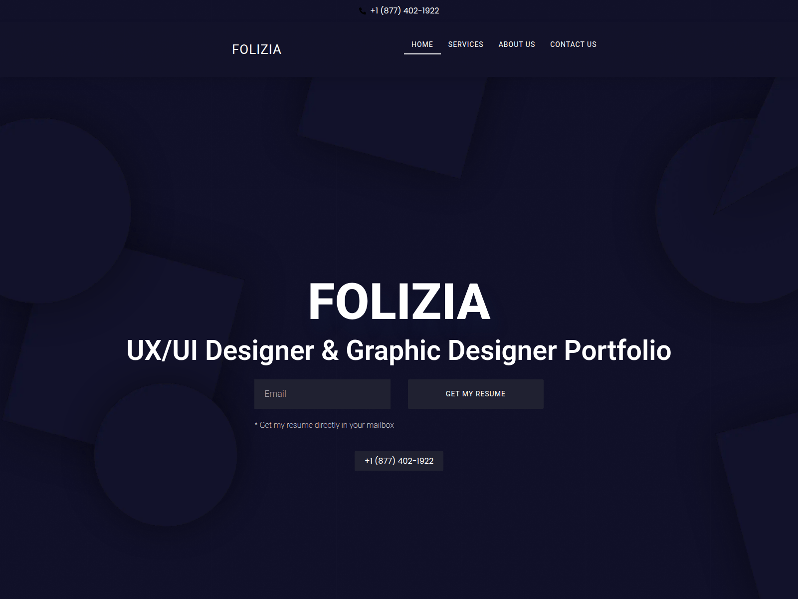 Screenshot of folizia.online