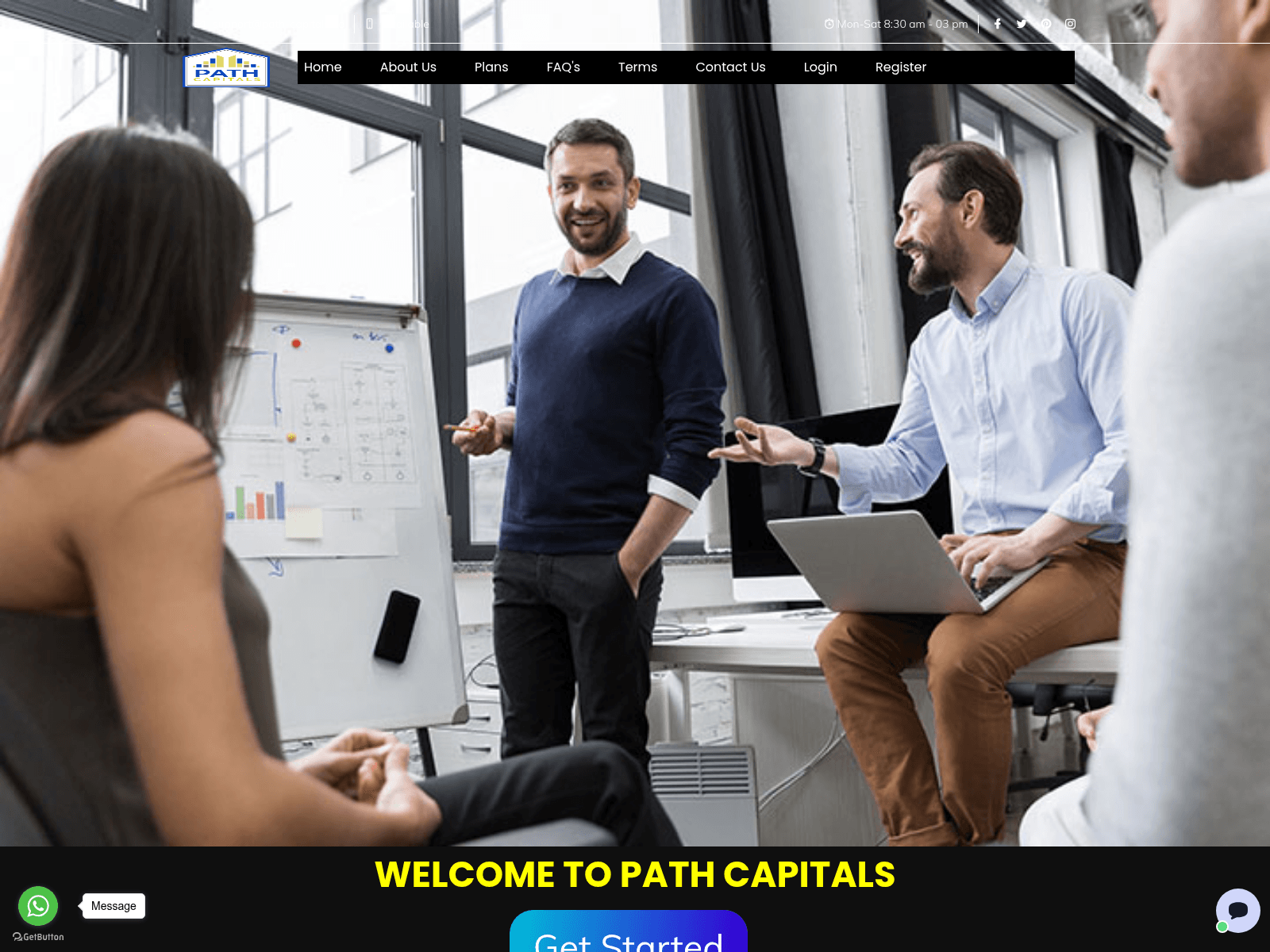 Screenshot of path-capitals.ltd