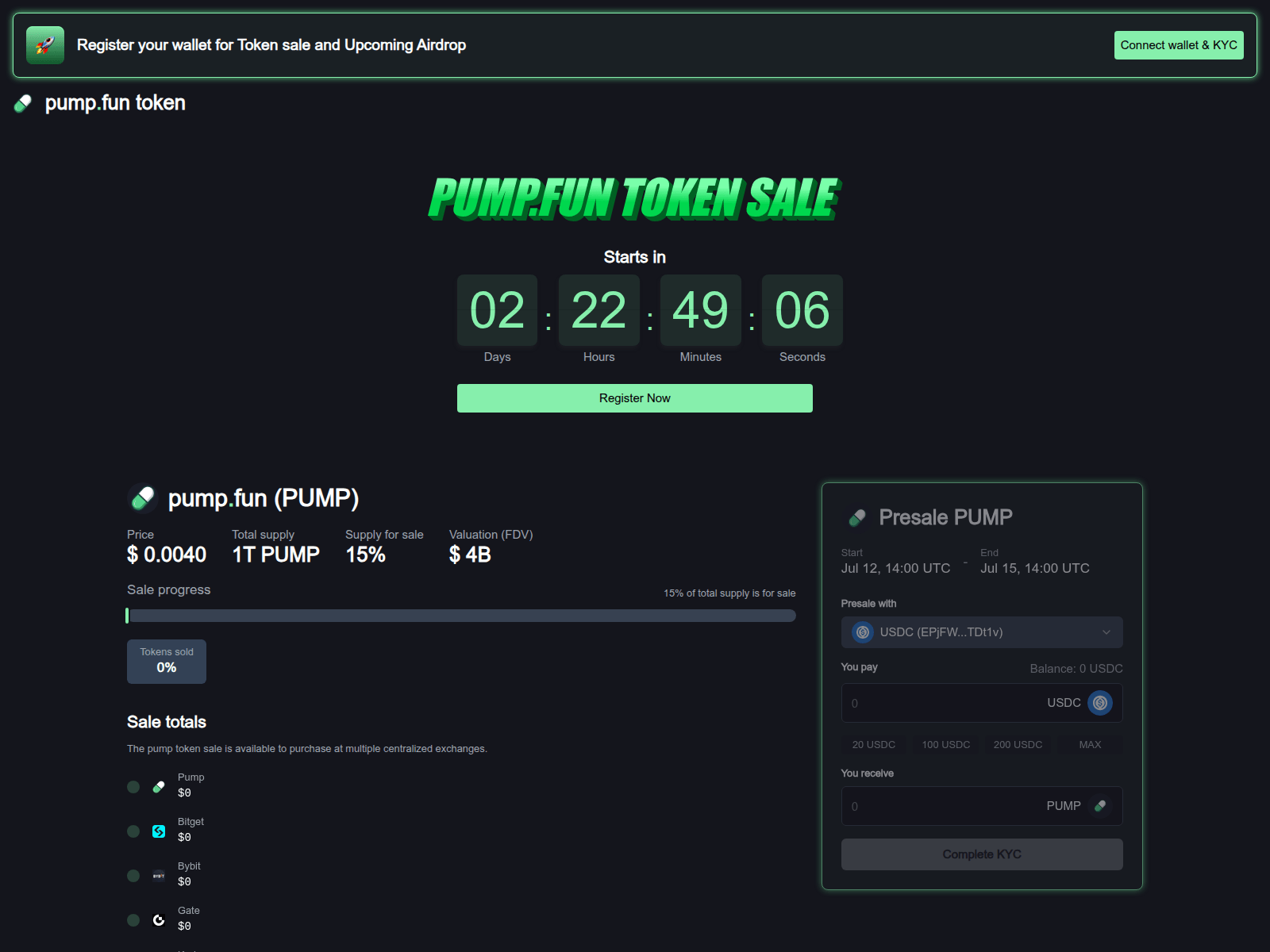 Screenshot of pumpfun-sale.xyz