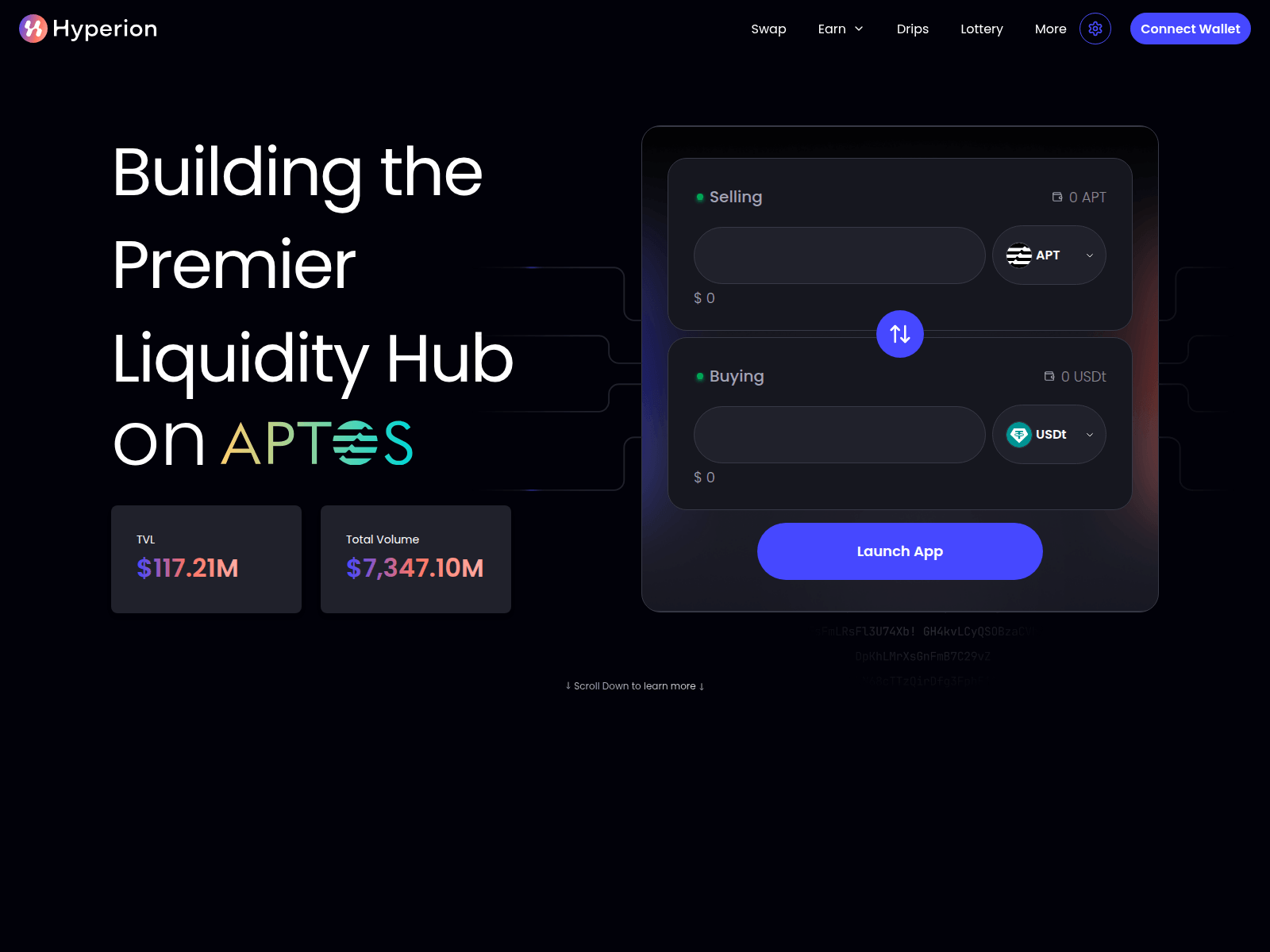 Screenshot of hyperoin.xyz