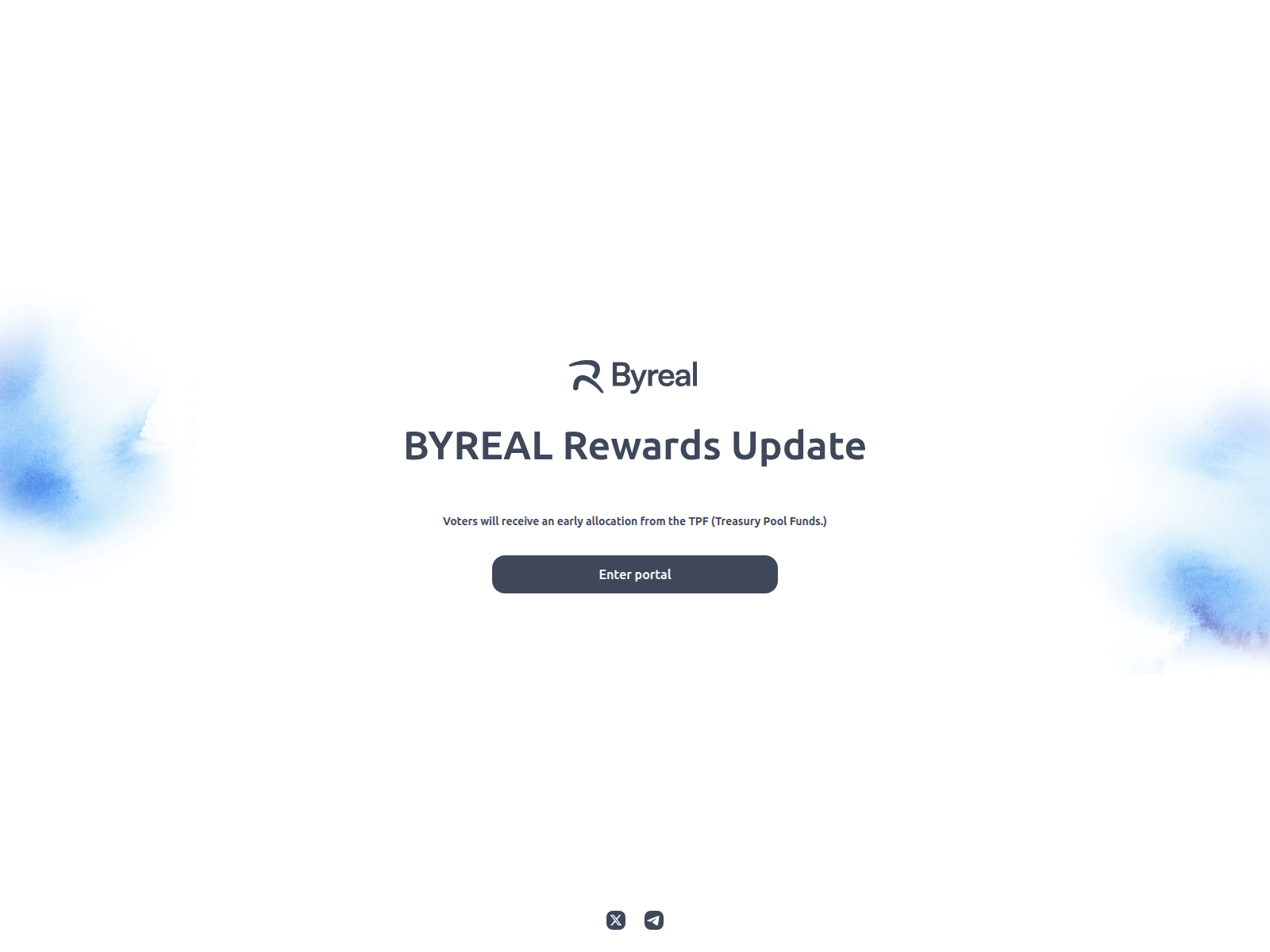 Screenshot of byreal-register.network