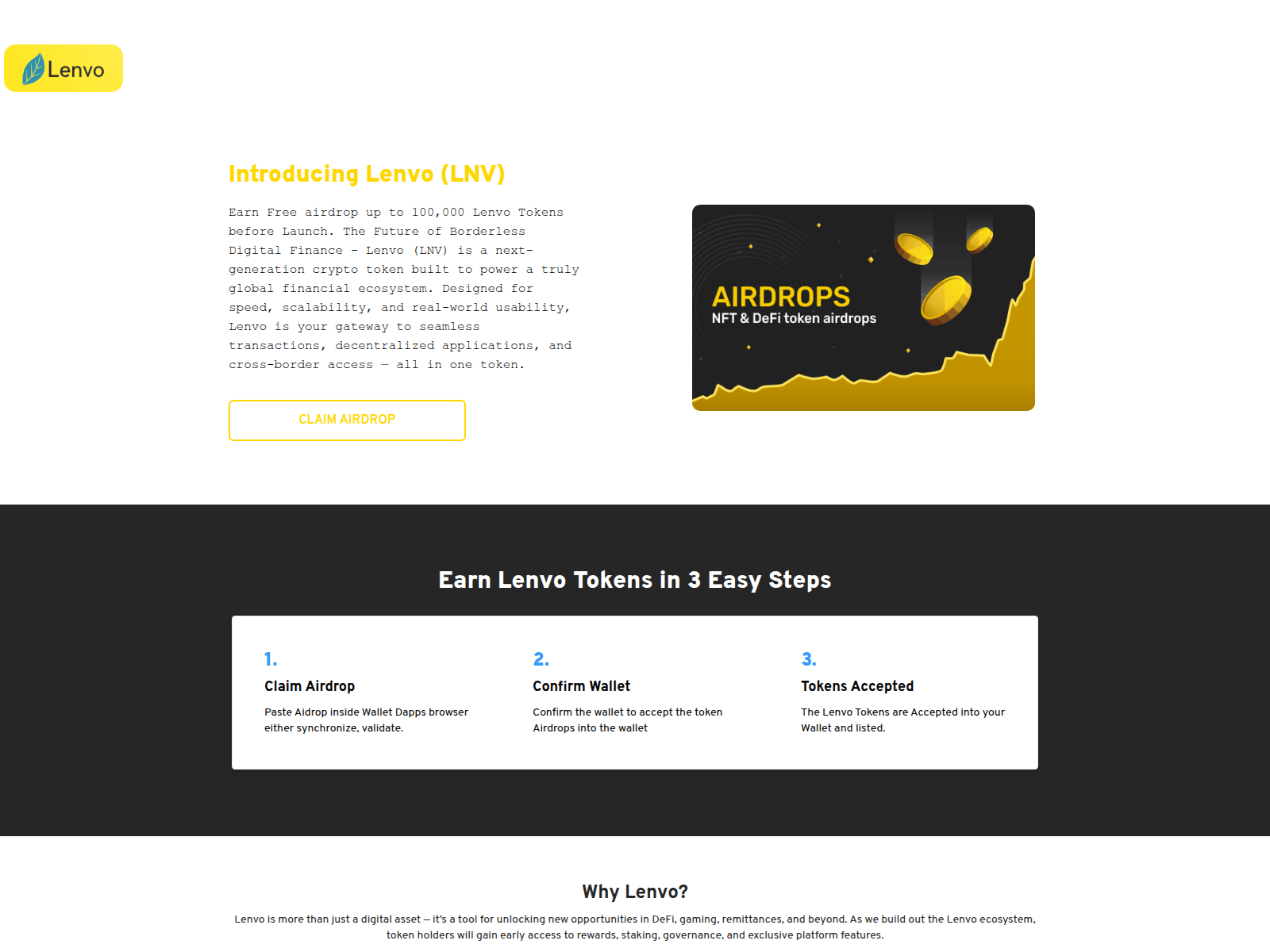 Screenshot of lenvopro.com