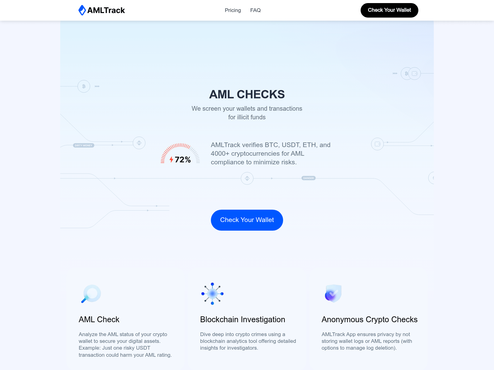 Screenshot of amlreports.pro