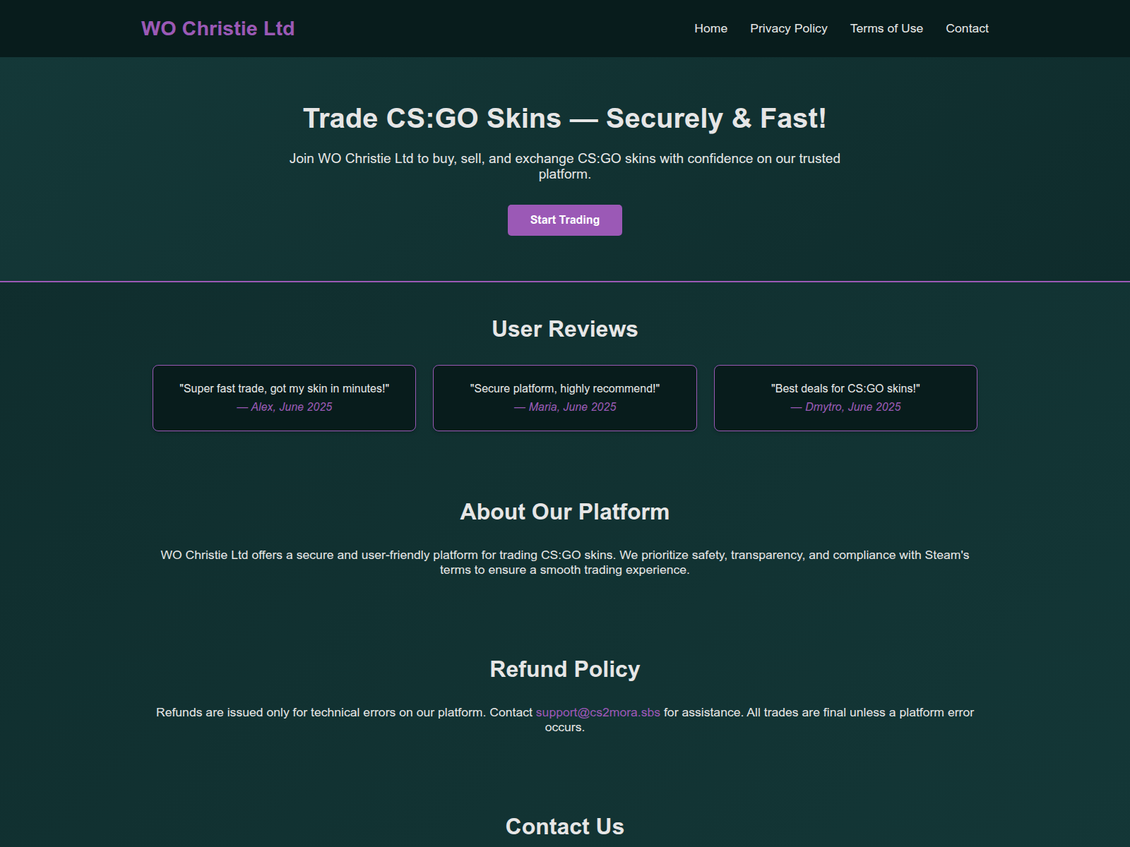 Screenshot of cs2mora.sbs