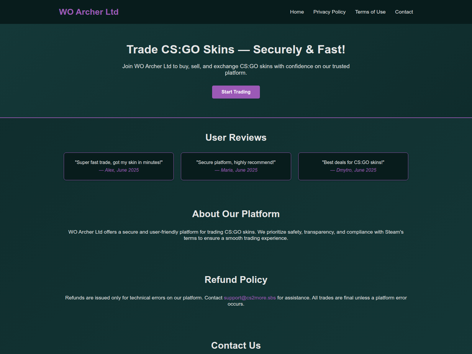 Screenshot of cs2more.sbs