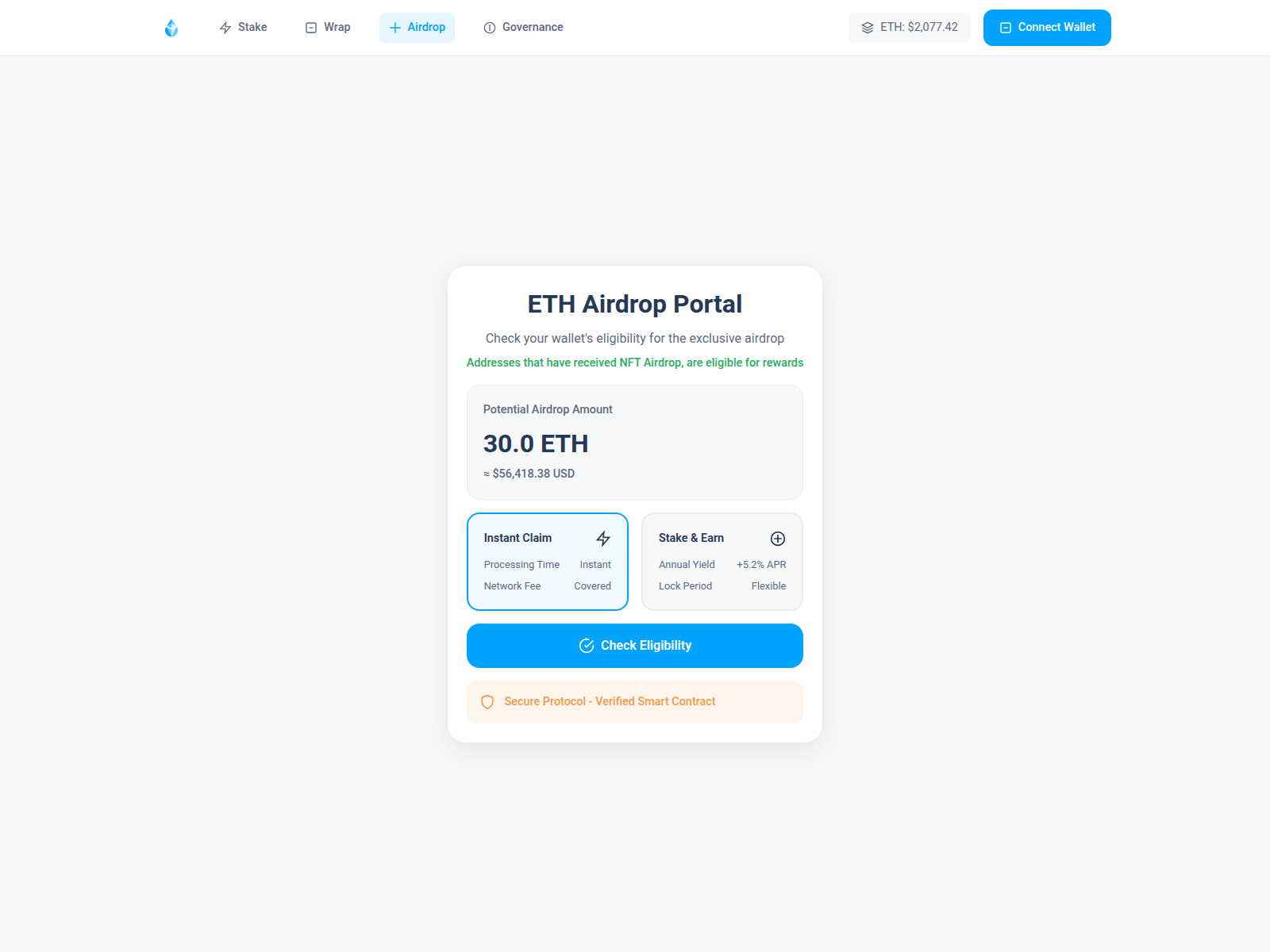 Screenshot of rseth.top