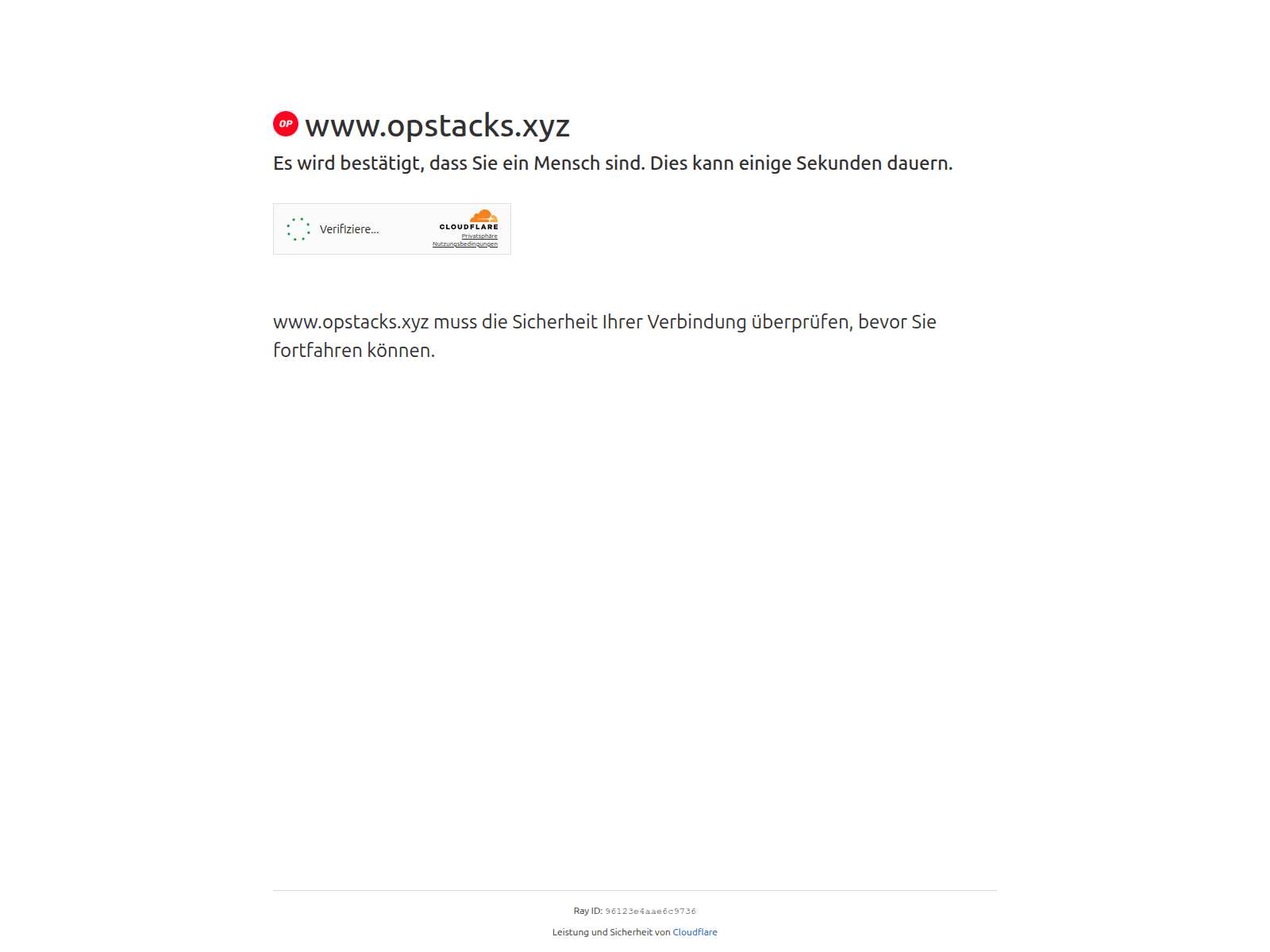 Screenshot of opstacks.xyz