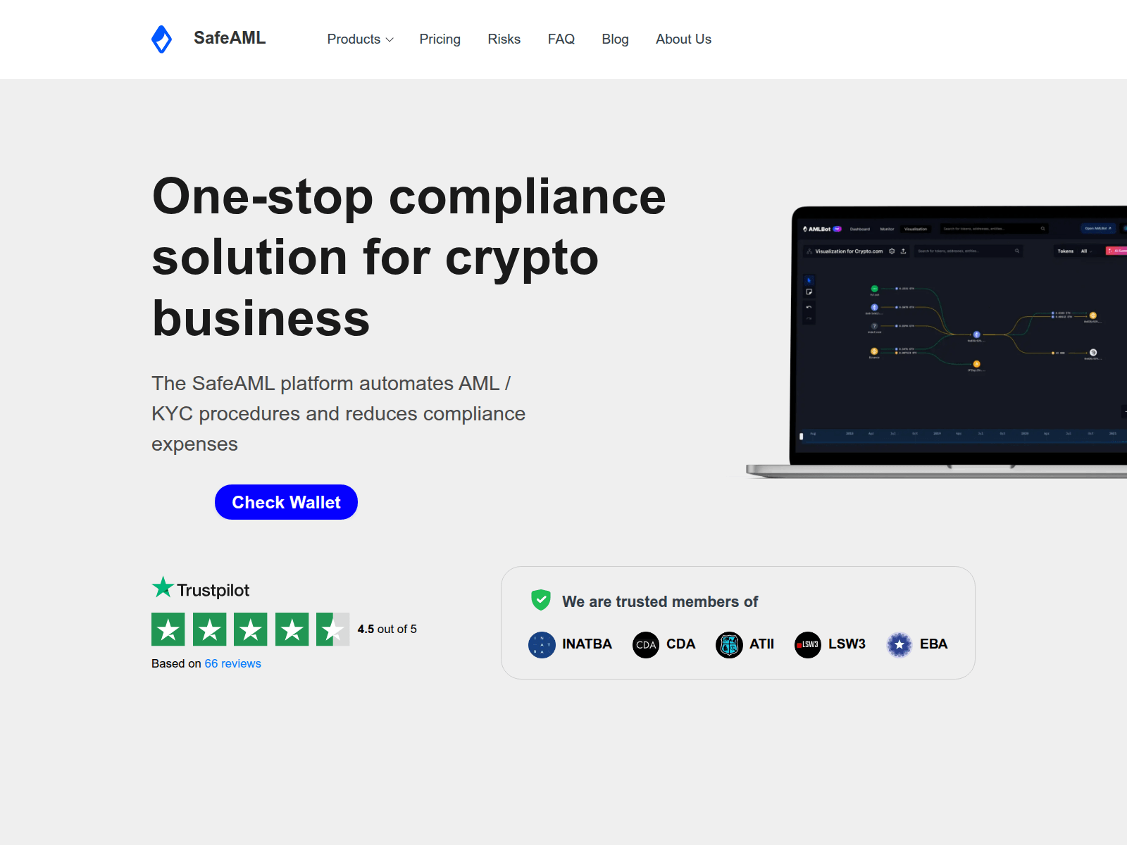 Screenshot of safeaml.net