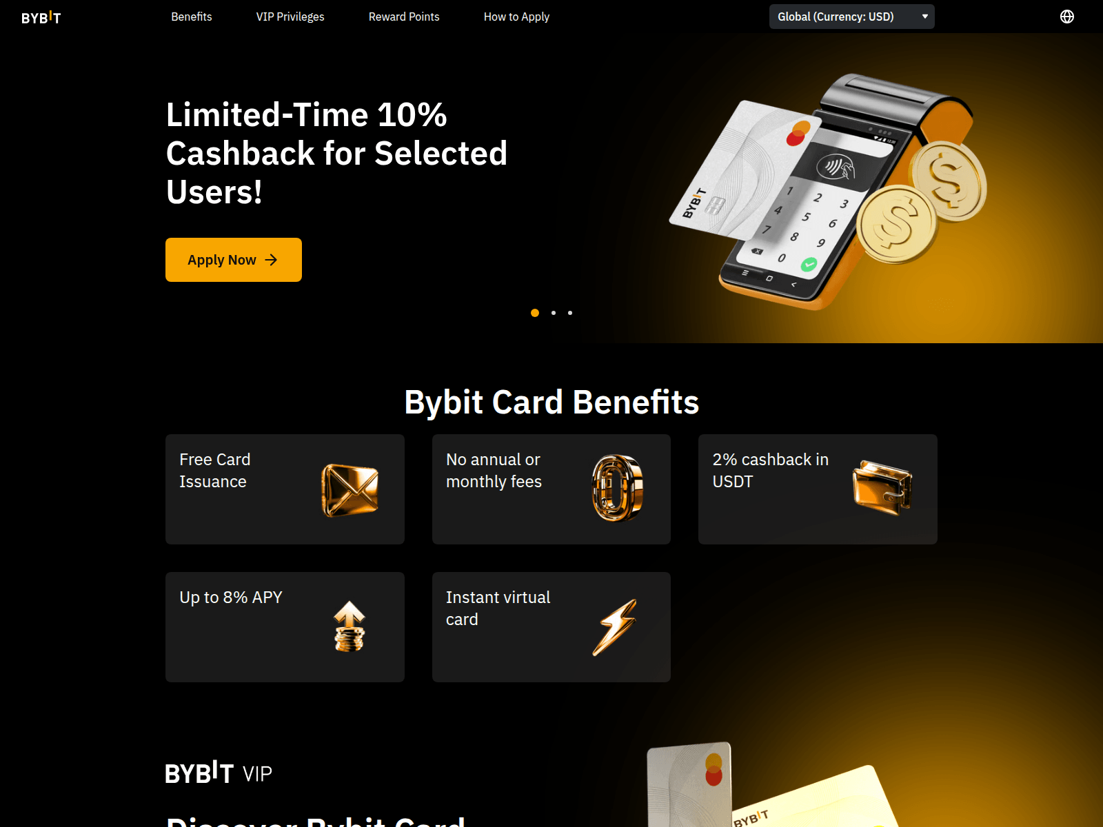 Forensic screenshot of bybitcard.com