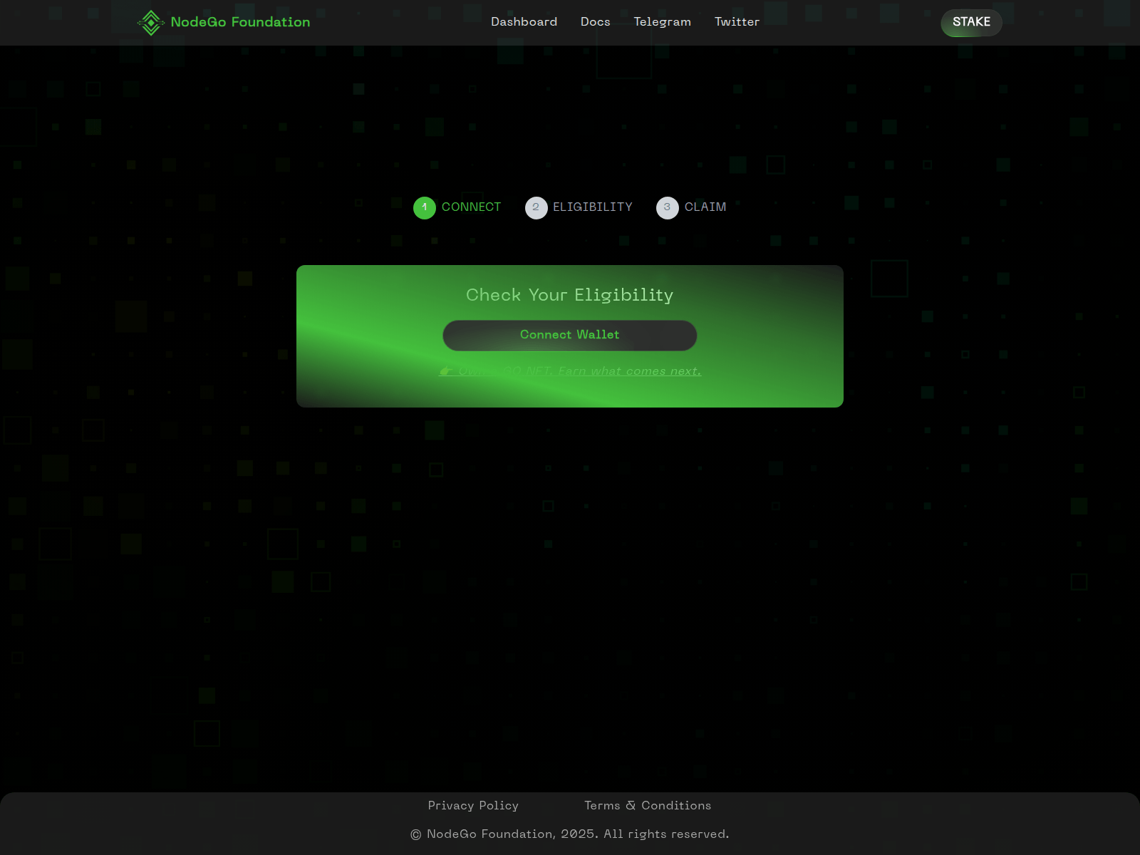 Screenshot of nodego.asia
