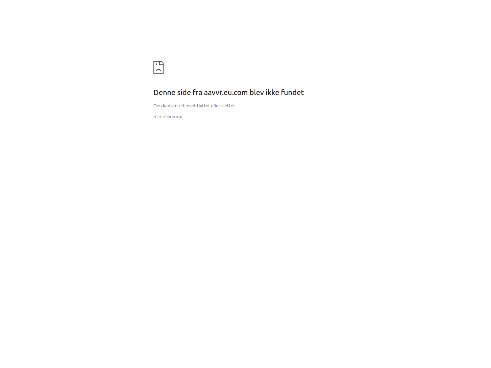 Screenshot of aavvr.eu.com